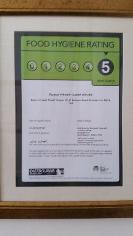 Boyne House Guest House Eastbourne Exterior foto